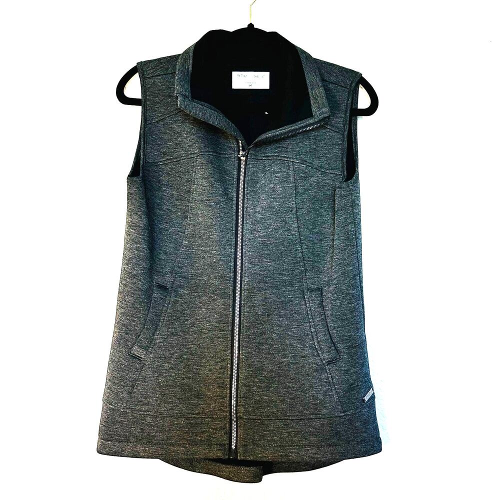 Betsey Johnson Gray Performance Vest Medium